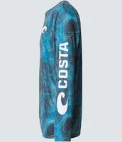 Costa Tech Topographic Long-Sleeve T-Shirt