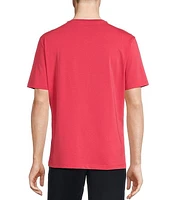 Cremieux Blue Label Jersey Knit Short Sleeve V-Neck T-Shirt