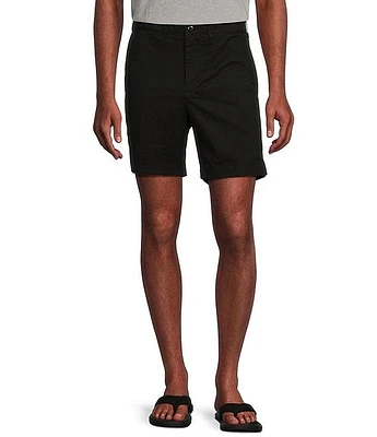 Cremieux Blue Label Soho Slim Fit Flat Front Comfort Stretch 7#double; Inseam Shorts