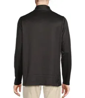 Cremieux Blue Label Solid Interlock Long Sleeve Quarter-Zip Pullover