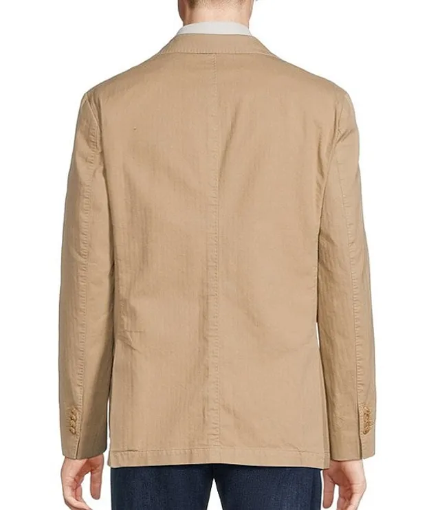 Dillard's - Cremieux Long-Sleeve Washed Linen Safari Shirt