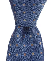 Cremieux Double Dot 3 1/4#double; Silk Tie