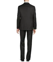 Cremieux Modern Fit Flat Front Twill 2-Piece Suit