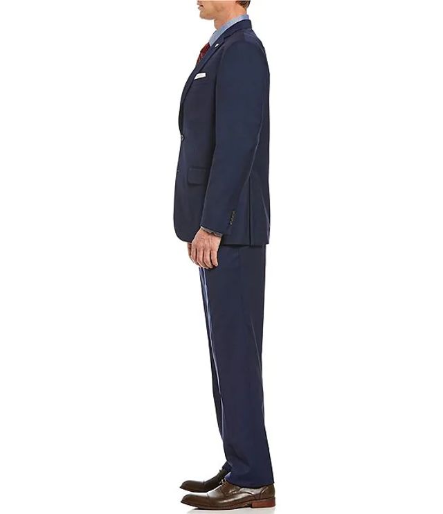 Cremieux Modern Fit Flat Front Solid 2-Piece Suit