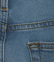 Cremieux Premium Denim Stretch Straight Fit Light Wash Blue Jeans