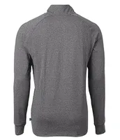 Cutter & Buck Adapt Eco Knit Heathered Men's Quarter Zip Pullover