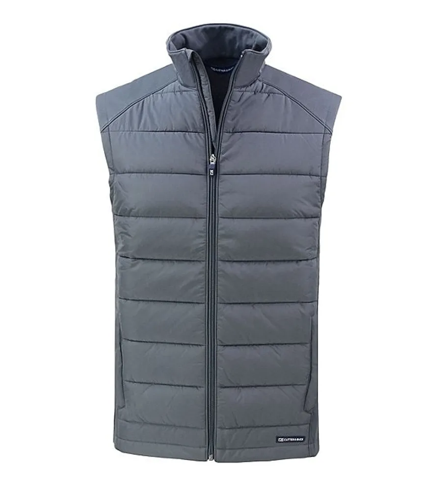 Cutter & Buck Evoke Hybrid Eco Soft-Shell Zip-Front Vest