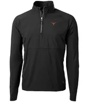 Cutter & Buck NCAA Big 12 Adapt Eco Knit Stretch Hybrid Quarter-Zip Pullover