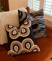 Dallas + Main Pillow Reversible Agate Pattern