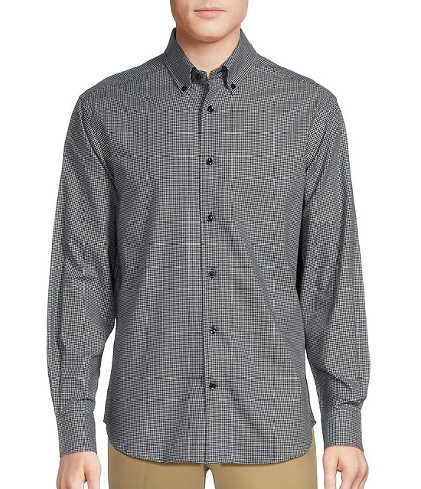 Daniel Cremieux Signature Label A Touch Of Cashmere Check Long Sleeve Woven Shirt