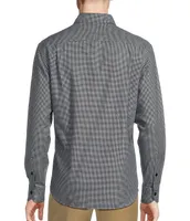 Daniel Cremieux Signature Label A Touch Of Cashmere Check Long Sleeve Woven Shirt