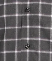 Daniel Cremieux Signature Label A Touch Of Cashmere Plaid Long Sleeve Woven Shirt