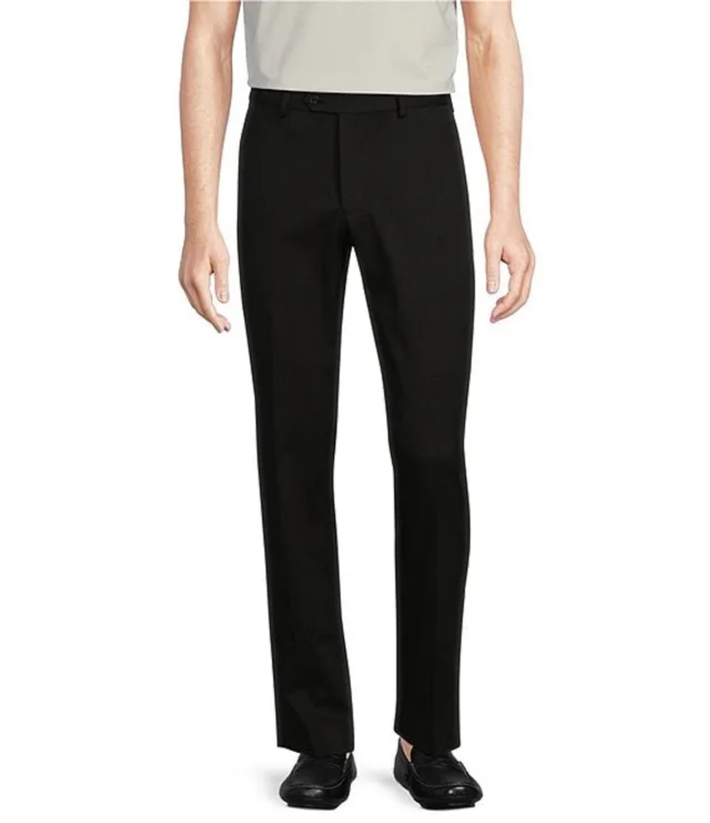 Daniel Cremieux Signature Label Solid Twill Flat Front Hollowcore Performance  Pants