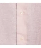 Daniel Cremieux Signature Label Stripe Lyocell Linen Short-Sleeve Woven Shirt