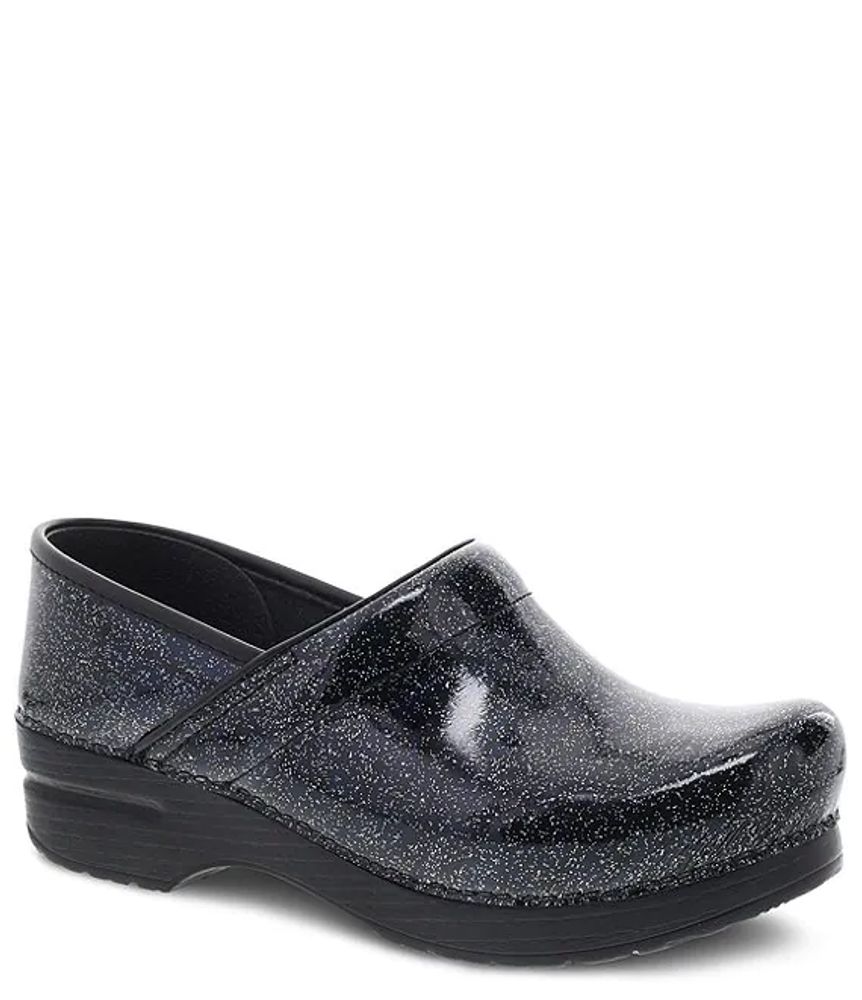 clogs patent leather