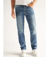 Devil-Dog Dungarees Ash Wash Performance Slim-Straight Fit Denim Jeans