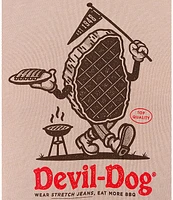 Devil-Dog Dungarees Relaxed Top Quality Beef Short Sleeve Graphic T-Shirt