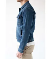 Devil-Dog Dungarees Thunderhead Wash Stretch Denim Trucker Jacket