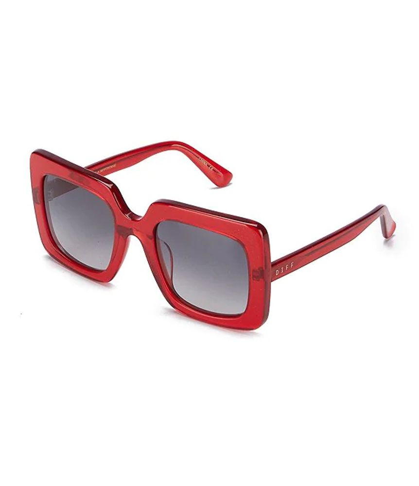 Ewell Mensurable noche DIFF Eyewear Sasha Thick Square Oversized Polarized Sunglasses | Alexandria  Mall
