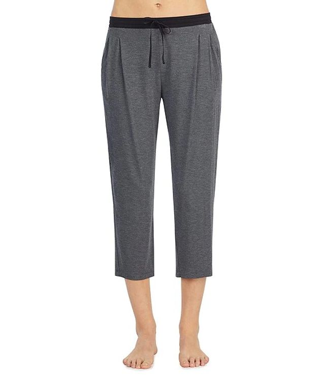 Ellen Tracy Yours To Love Short Sleeves Top Capri Pajama Pants