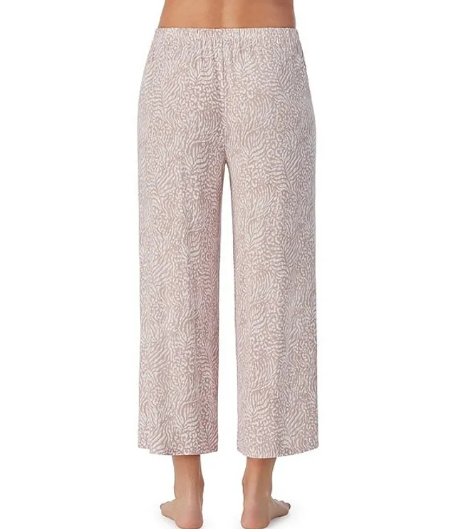 Donna Karan Micro Modal Rose Print Coordinating Lounge Pant