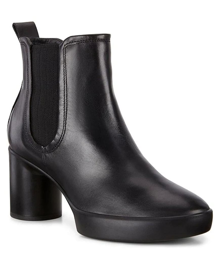 ECCO Shape Sculpted Motion 55 Leather Heel Ankle Boots | Alexandria Mall