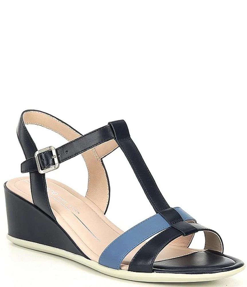 ECCO Women's Shape 35 Wedge T-Strap Sandals The Shops at Willow