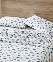 Eddie Bauer Bear Mountain Cotton Flannel Sheet Set