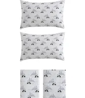 Eddie Bauer Dog Friends Printed Flannel Sheet Set