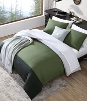 Eddie Bauer Skyline Striped Reversible Comforter Mini Set