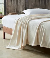 Eddie Bauer Ultra Soft Plush Solid Microfiber Bed Blanket