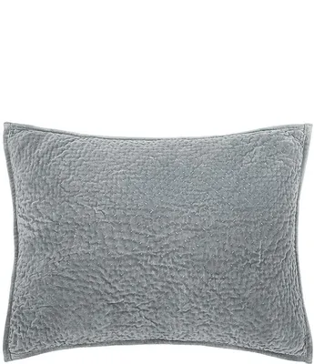 ELISABETH YORK Vela Diamond Quilting Cotton Velvet Sham