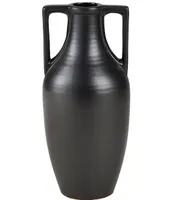 Elk Home Mills Handled Matte Glazed Vase