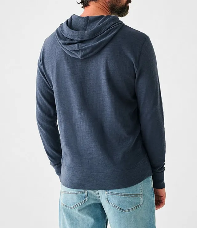 Slub Cotton Hoodie - Light Grey Heather