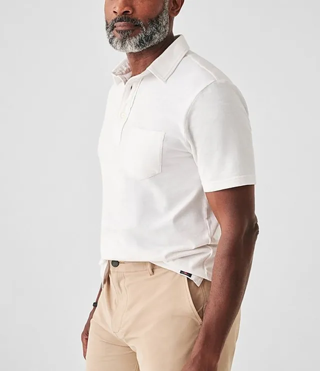 Faherty Breeze Stretch Short-Sleeve Woven Shirt