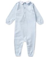 Feltman Brothers Baby Boys Newborn-9 Months Knit Coverall and Hat Set