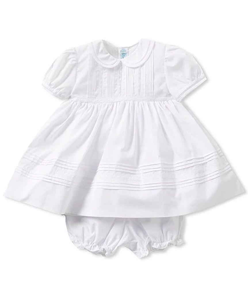 6 Months Baby Girl Clothes 9 Months Infant Baby Girls Summer Dress Ruffle  Sleeve Dots Collar Dress Sleeveless Dress Pink - Walmart.com