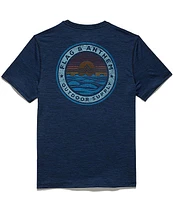 Flag and Anthem Heritage Short Sleeve Logo Sunset T-Shirt