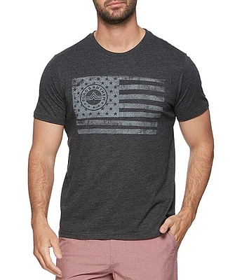 Flag and Anthem Short Sleeve Americana Core T-Shirt