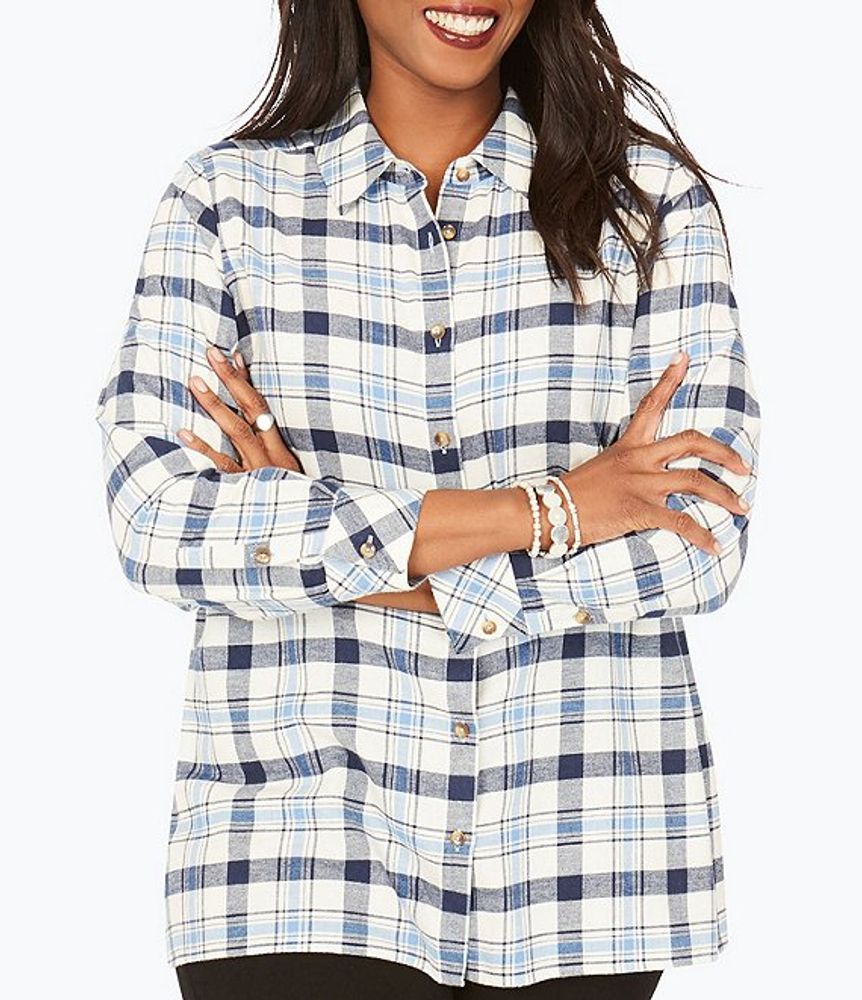 foxcroft plaid shirts