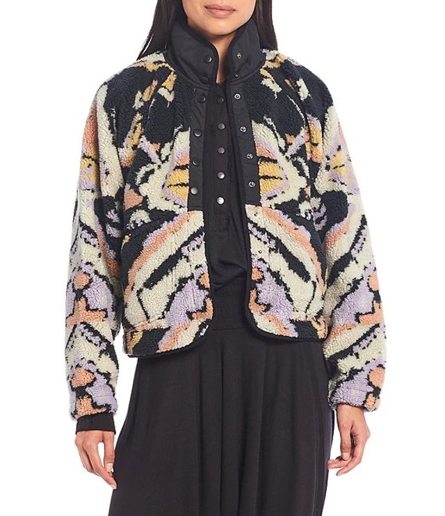 Rocky Ridge Snap Front Fleece Jacket 