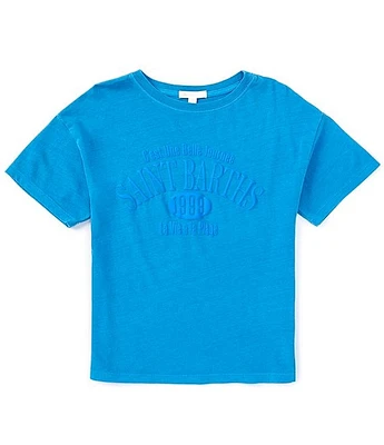 GB Big Girls 7-16 Short-Sleeve Oversized Puff Graphic T-Shirt