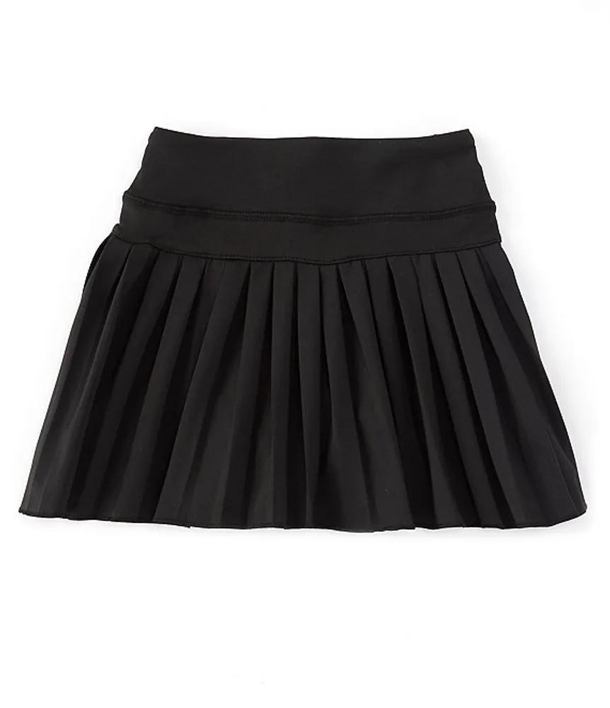 Black Pleated Tennis Skirt