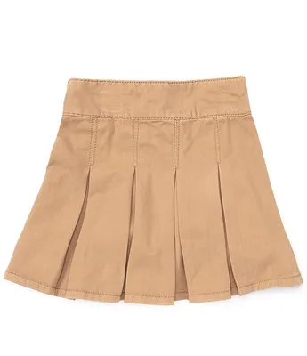 GB Little Girls 2T-6X Denim Side Zip Tennis Skirt