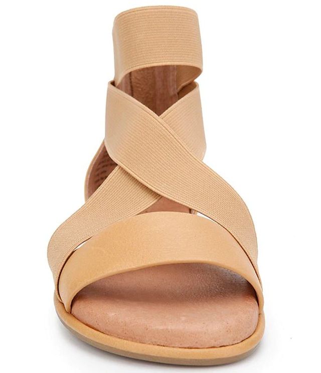Gentle Souls Break Elastic Leather Sandals | The Shops at Willow Bend