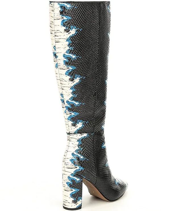 Gianni Bini Kellbie Wide Calf Snake 