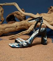 Gianni Bini Zarriah Snake Print Strappy 