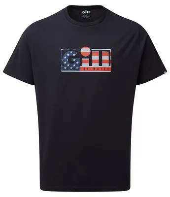 Gill Black Short-Sleeve Graphic T-Shirt