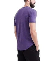 Goodlife Tri-Blend Scallop Short-Sleeve V-Neck T-Shirt