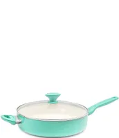 GreenPan Rio Ceramic Non-Stick 5-qt. Covered Saute Pan with Helper Handle